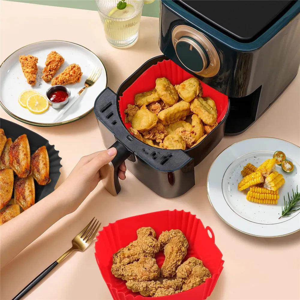 AirFlex | Siliconen Inlegmat voor Airfryer - Lunabay Amsterdam